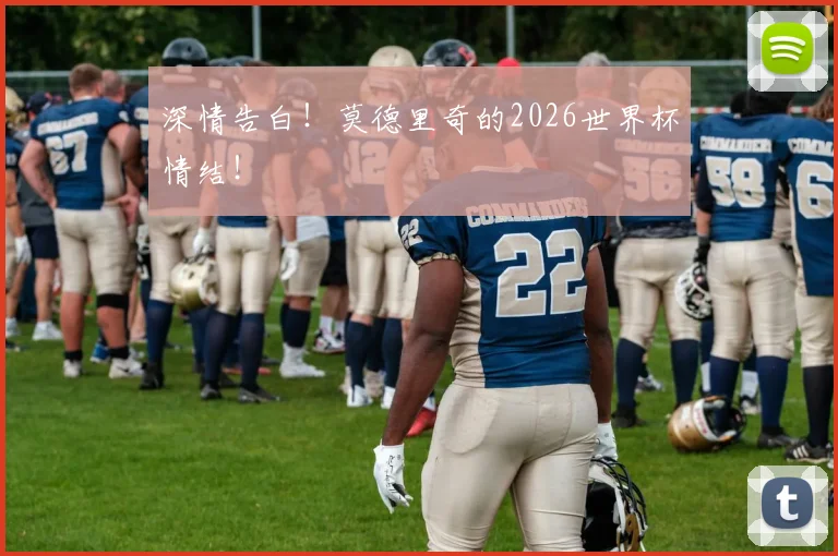 深情告白!莫德里奇的2026世界杯情结!